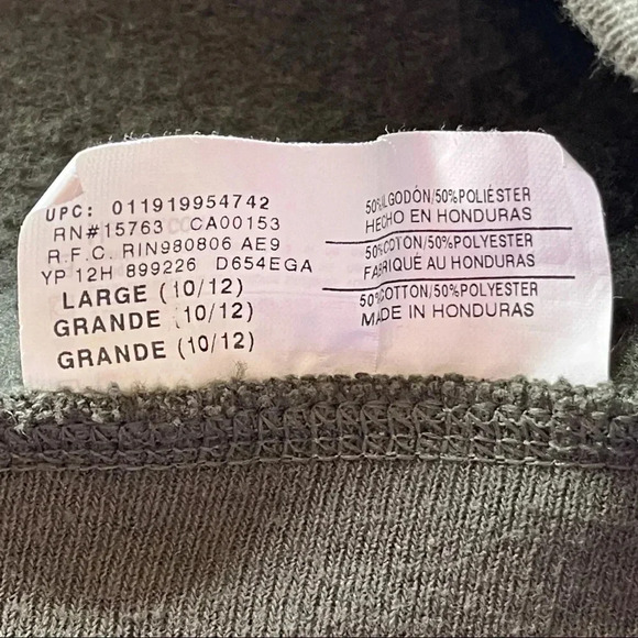 Kids sweatshirt Hanes size 10-12 - Picture 7 of 8